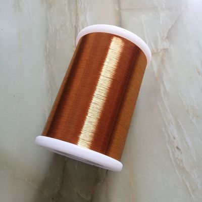 0.1mm Soldering Enameled Wire Self Adhesive With Polyesterimide Coating